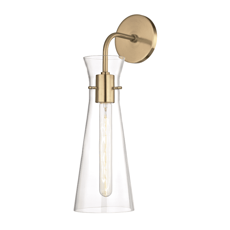 Anya 1 Light Wall Sconce-Mitzi-HVL-H112101-AGB-Wall LightingAged Brass-1-France and Son
