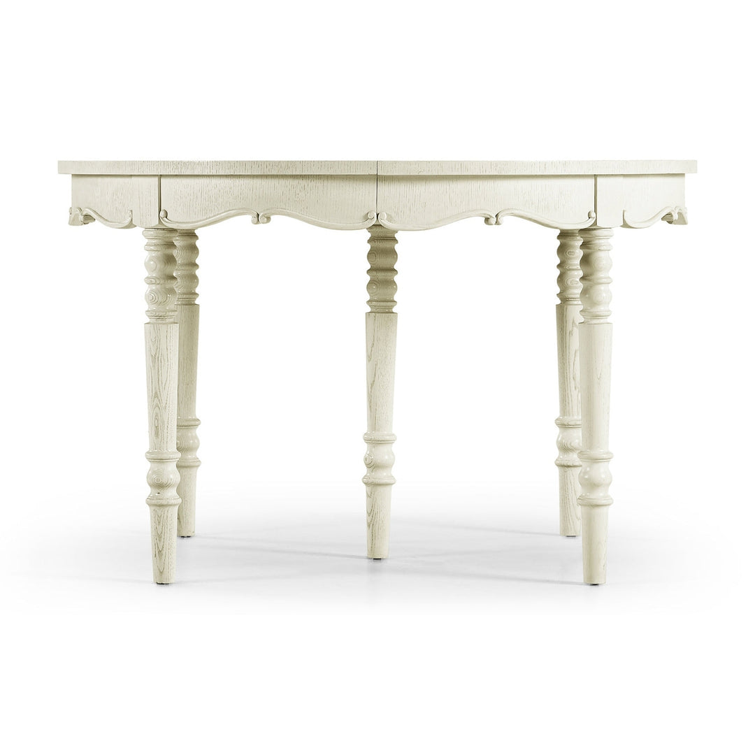 Lenticular Dining Table-Jonathan Charles-JCHARLES-002-2-H61-CHK-Dining Tables-3-France and Son