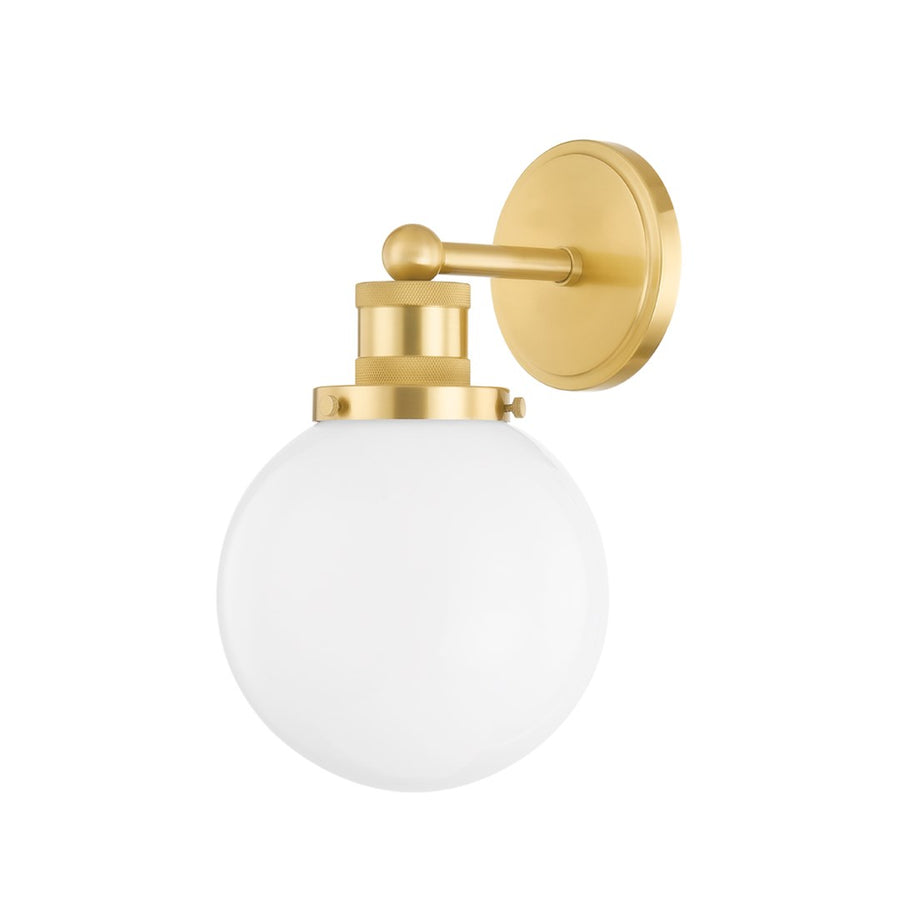 Beverly - 1 Light Wall Sconce-Mitzi-HVL-H770101-AGB-Wall LightingAged Brass-1-France and Son