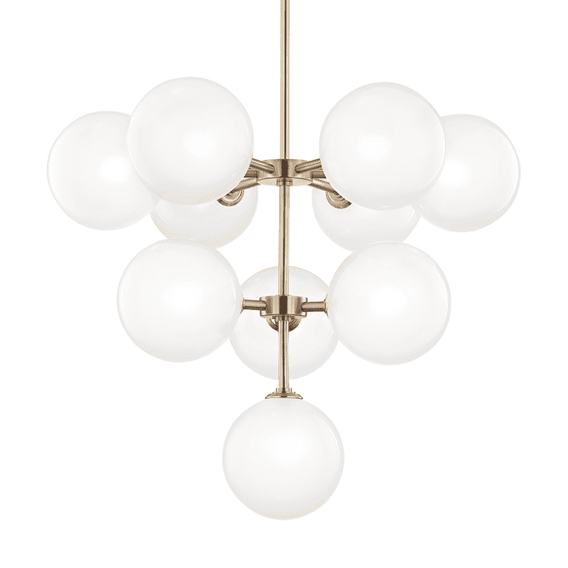 Ashleigh Chandelier-Mitzi-HVL-H122810-AGB-ChandeliersAged Brass-2-France and Son