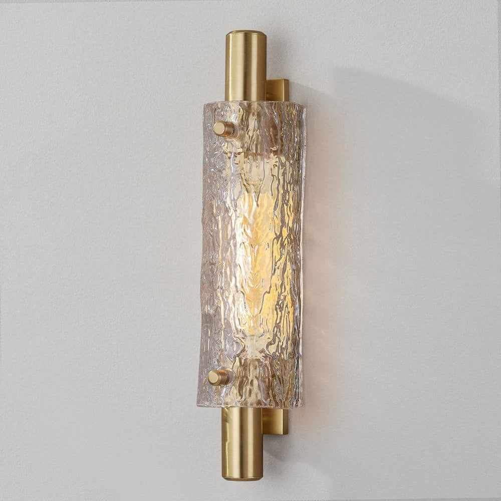 Harwich 1 Light Sconce-Hudson Valley-HVL-8918-AGB-Wall LightingAged Brass-2-France and Son