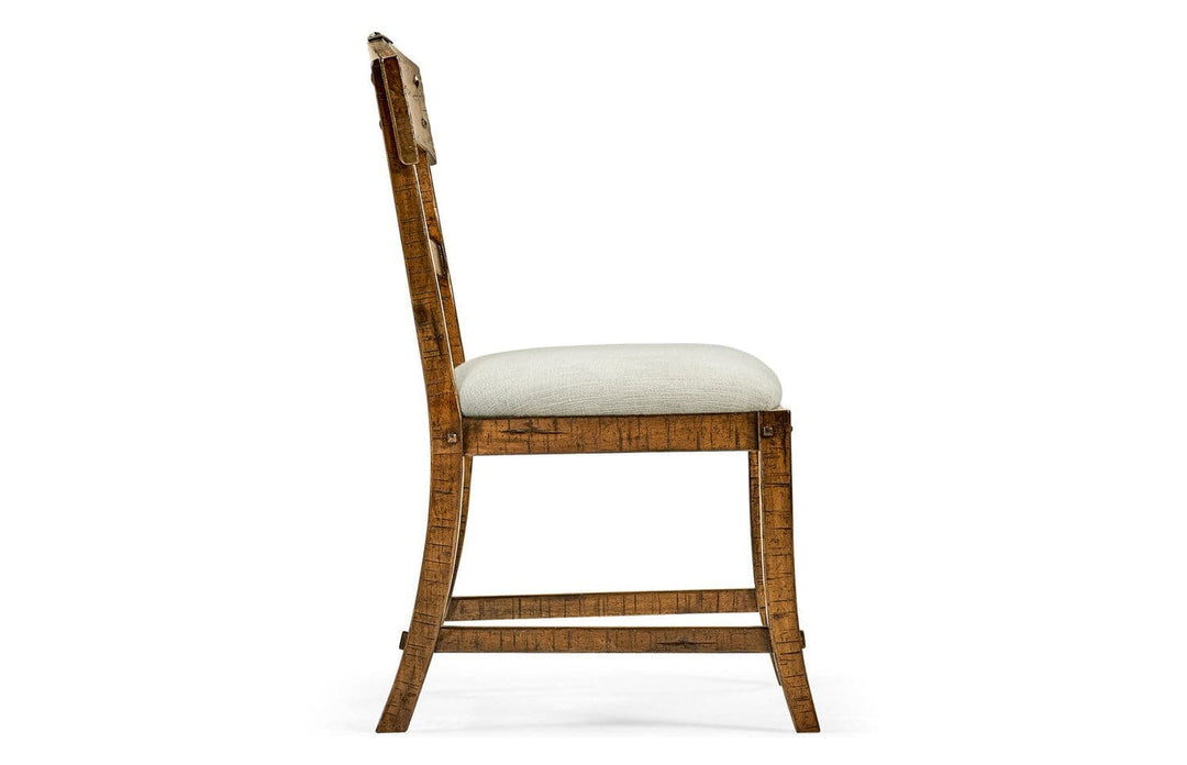 Casual Planked Dining Side Chair-Jonathan Charles-JCHARLES-491076-SC-CFW-F400-Dining Chairs-4-France and Son