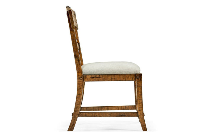 Casual Planked Dining Side Chair-Jonathan Charles-JCHARLES-491076-SC-CFW-F400-Dining Chairs-4-France and Son