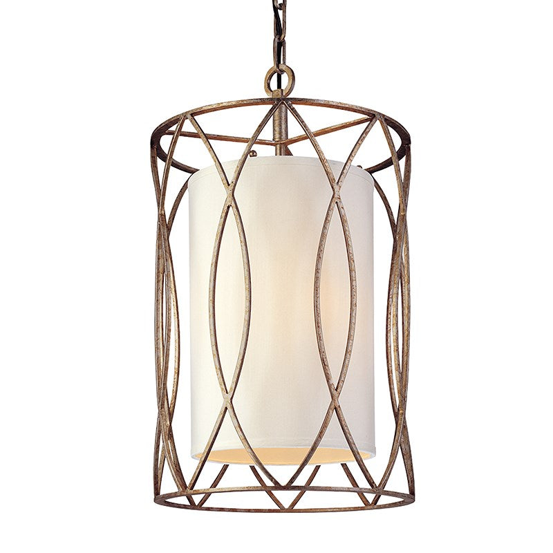 Sausalito 3Lt Pendant Small-Troy Lighting-TROY-F1287SG-PendantsSilver Gold-2-France and Son