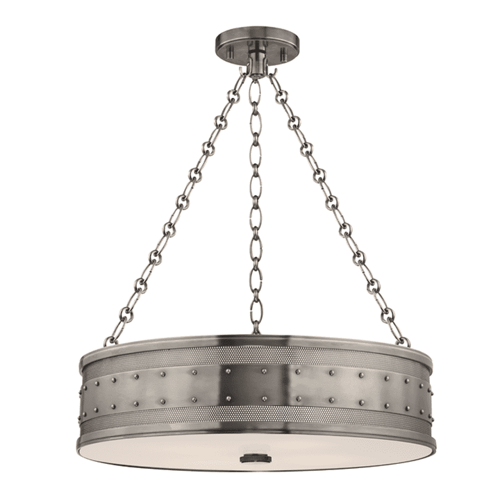 Gaines 4 Light Pendant-Hudson Valley-HVL-2222-HN-PendantsHistoric Nickel-2-France and Son