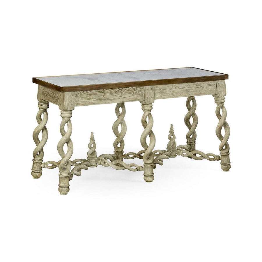 Purbeck Grey Oak Console-Jonathan Charles-JCHARLES-530013-GYO-Console Tables-1-France and Son
