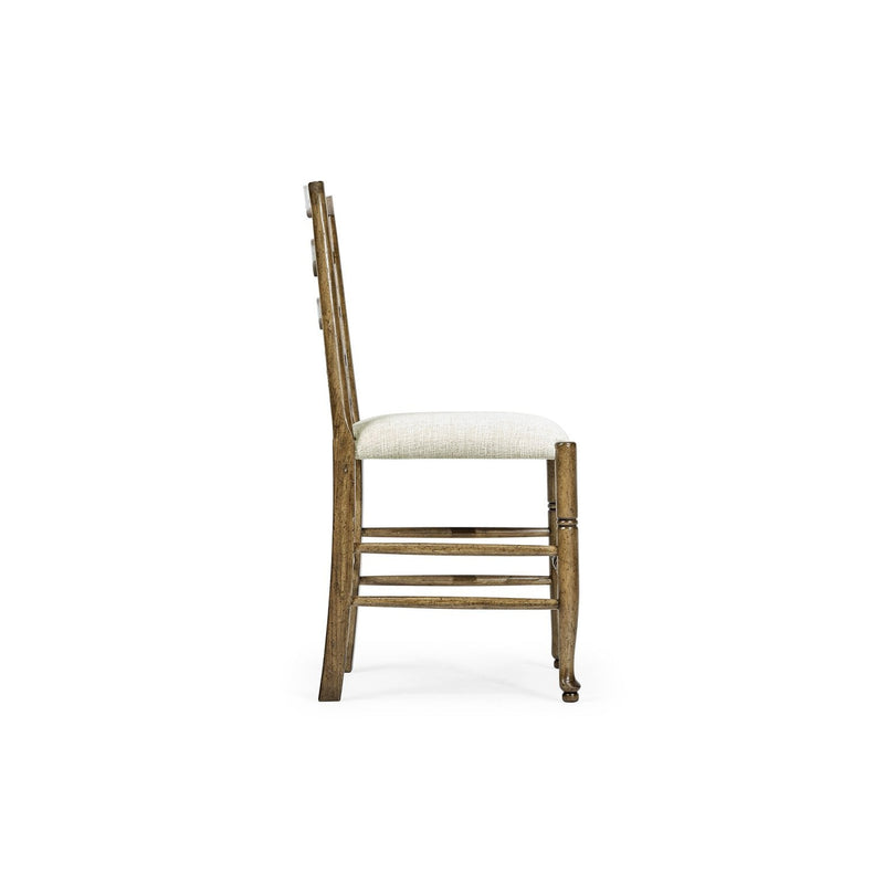 Triangular Ladderback Side Chair-Jonathan Charles-JCHARLES-492300-SC-DTM-F400-Dining Chairs-3-France and Son