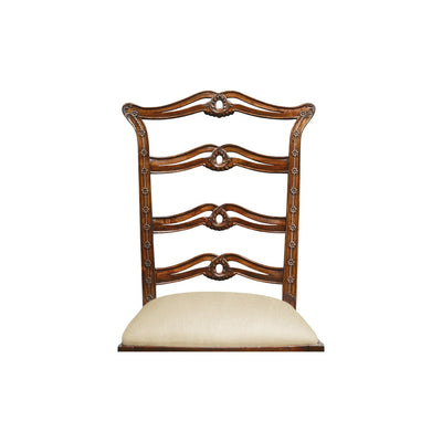 Chippendale Pierced Back Side Chair-Jonathan Charles-JCHARLES-492468-SC-MAH-F200-Dining ChairsF200-4-France and Son