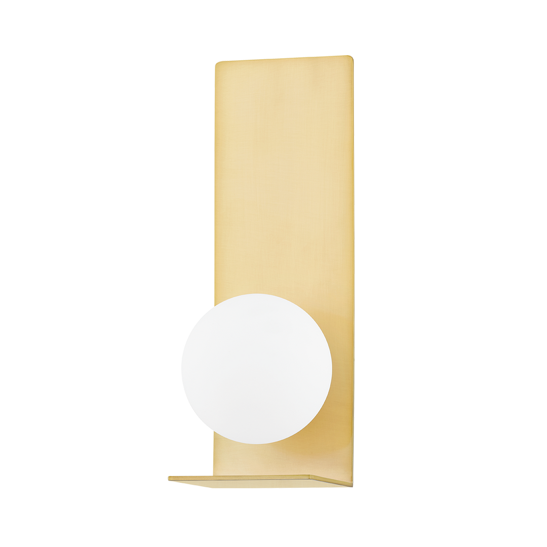Lani 1 Light Wall Sconce-Mitzi-HVL-H533101-AGB-Outdoor Wall SconcesAged Brass-1-France and Son