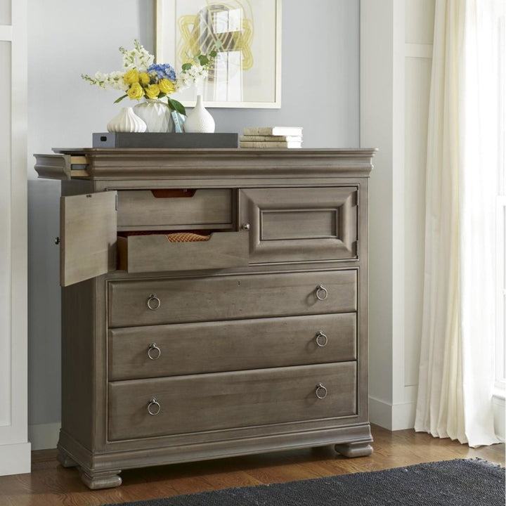Reprise Dressing Chest-Universal Furniture-UNIV-581175-DressersClassical Cherry-4-France and Son