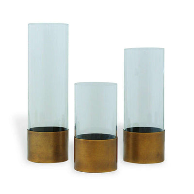 Evanston Clear Vases (set Of 3)