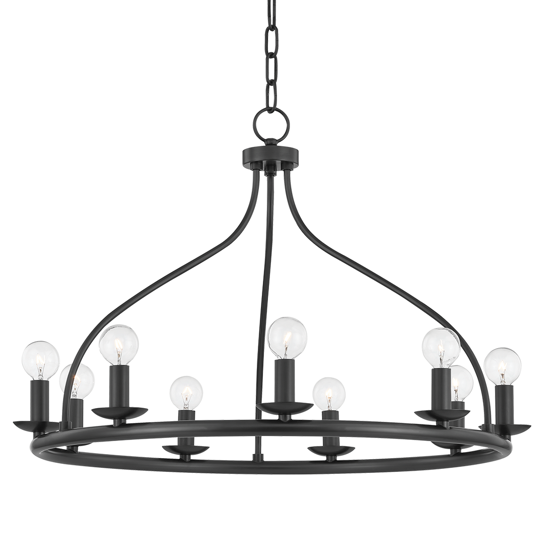 Kendra 9 Light Chandelier-Mitzi-HVL-H511809-OB-ChandeliersOld Bronze-2-France and Son