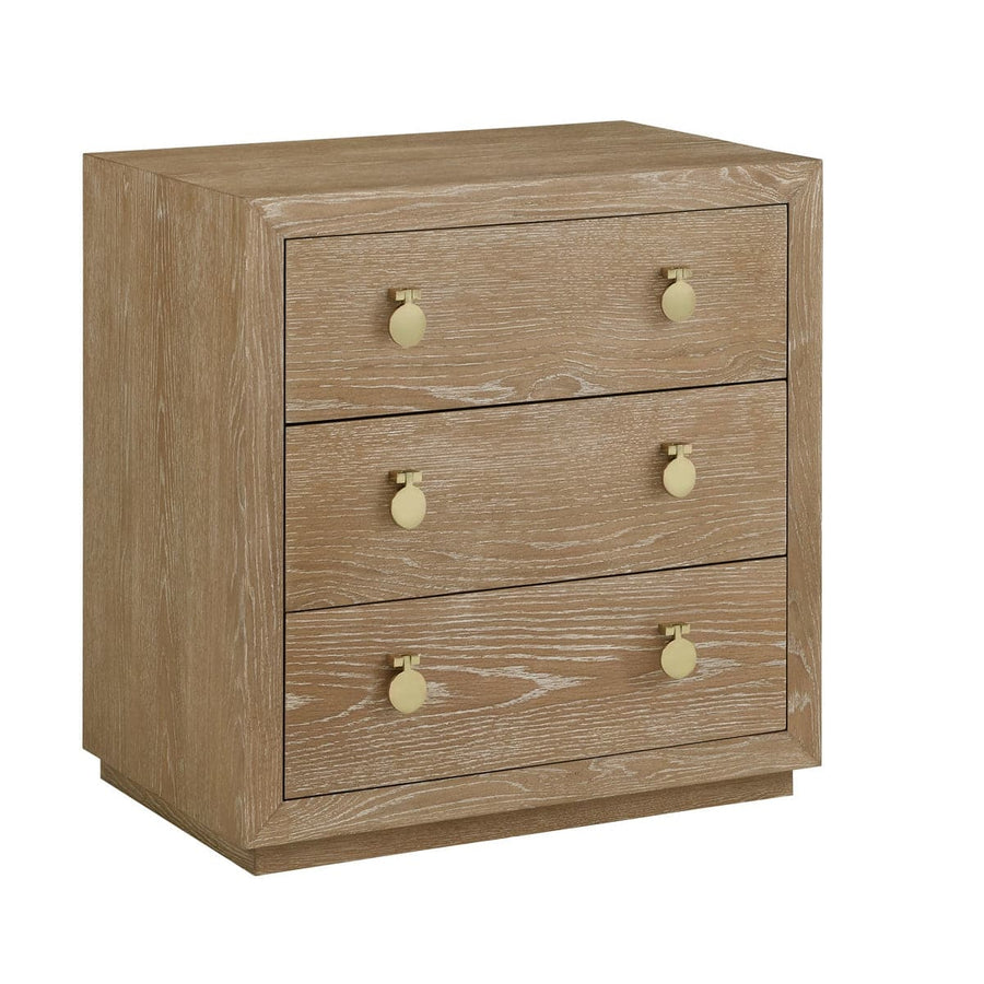 Mirage Bedside Chest - Oak-Modern History-MODERN-MH1115F01-Sideboards & Credenzas-1-France and Son