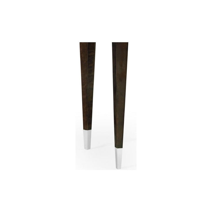 Black Eucalyptus Kidney Shaped Side Table-Jonathan Charles-JCHARLES-005176-AA-Side Tables-5-France and Son