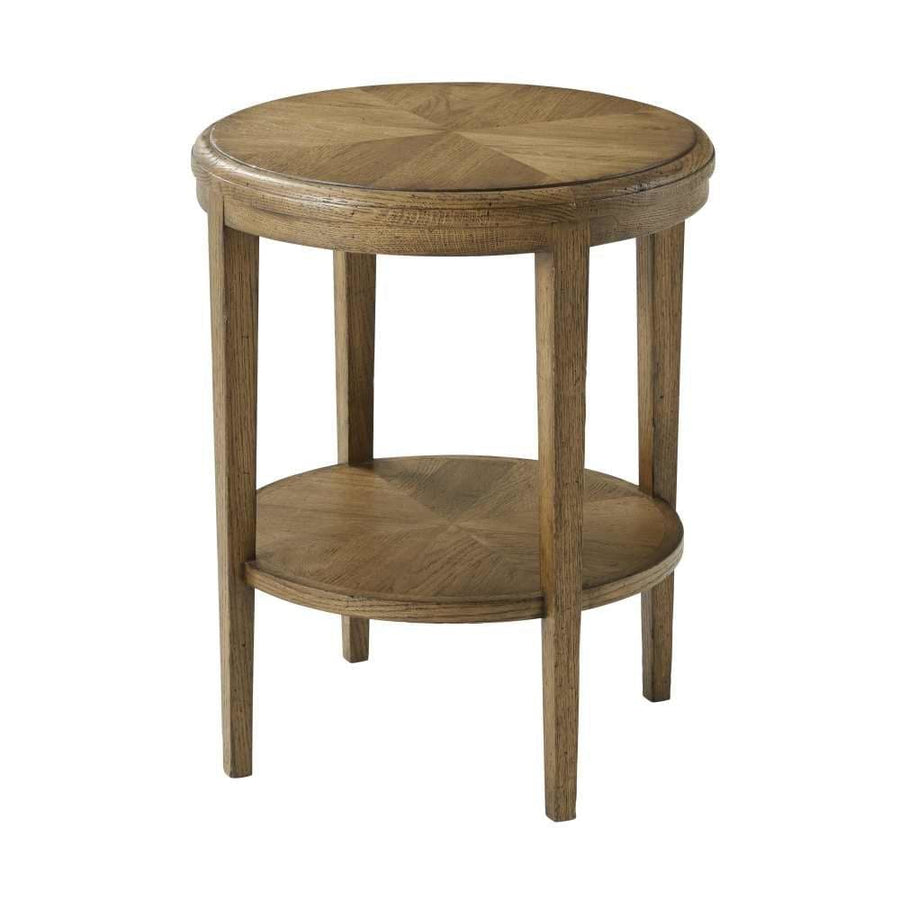 Nova Two Tiered Round Side Table-Theodore Alexander-THEO-TAS50083.C253-Side Tables-1-France and Son
