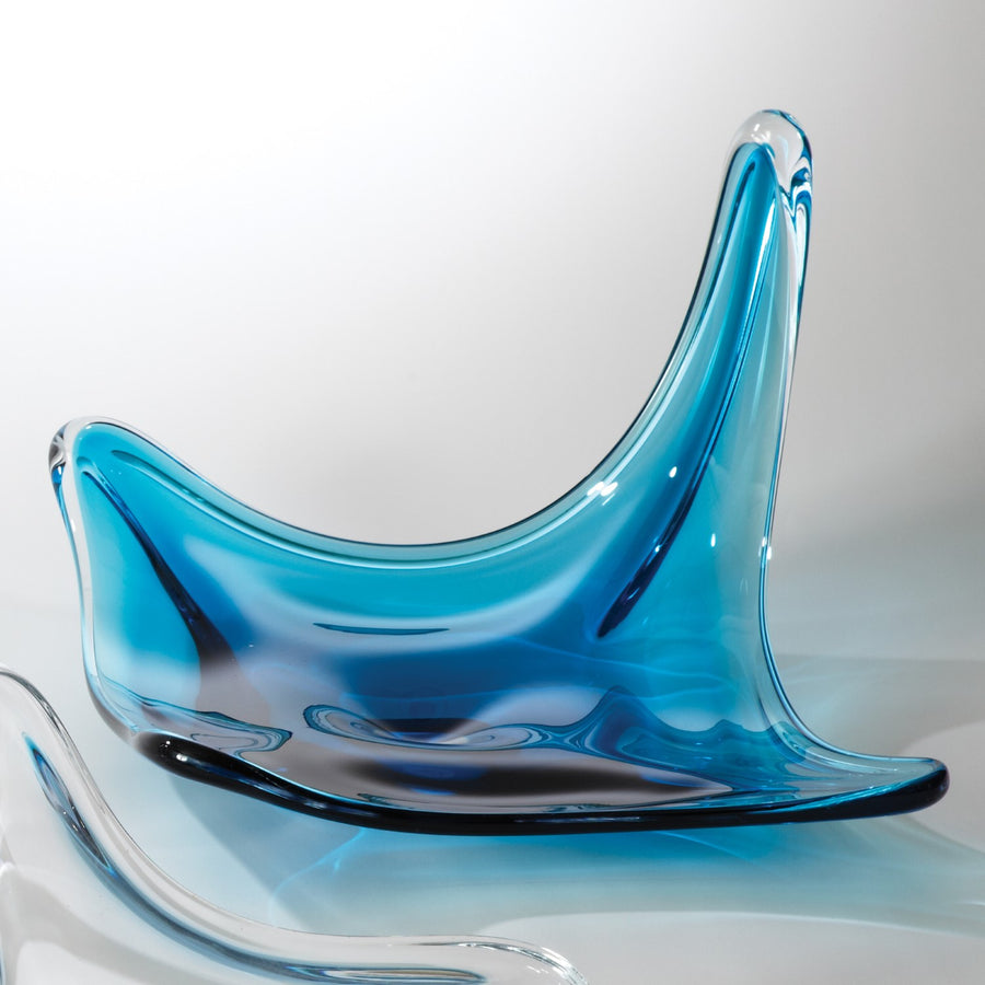 Stingray Bowl-Aqua-Global Views-GVSA-6.60222-Decor-1-France and Son