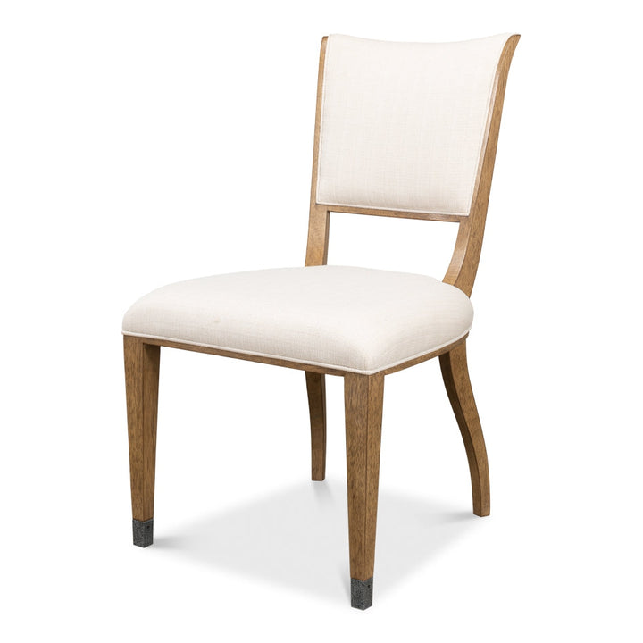 Elegant Dining Side Chair-SARREID-SARREID-60-156-1-Dining ChairsHeather Grey-10-France and Son