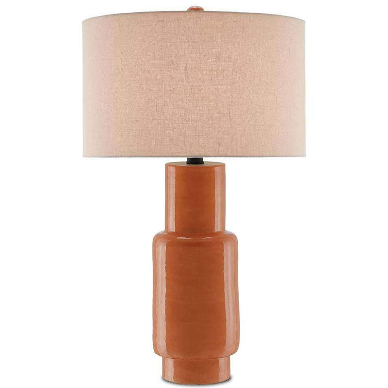 Janeen Orange Table Lamp-Currey-CURY-6000-0192-Table Lamps-1-France and Son