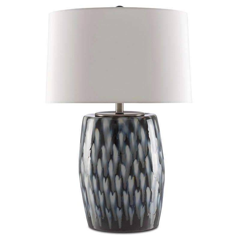 Milner Blue Table Lamp-Currey-CURY-6000-0456-Table LampsNormal-Indigo/Cloud-2-France and Son