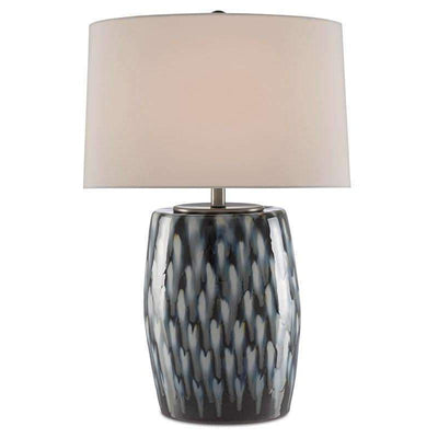 Milner Blue Table Lamp-Currey-CURY-6000-0456-Table LampsNormal-Indigo/Cloud-1-France and Son