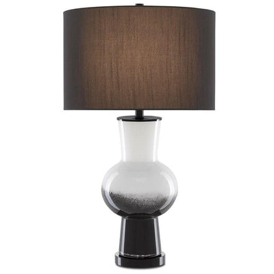 Duende Table Lamp-Currey-CURY-6000-0606-Table LampsLight And Dark Green/Polished Nickel/Clear-1-France and Son