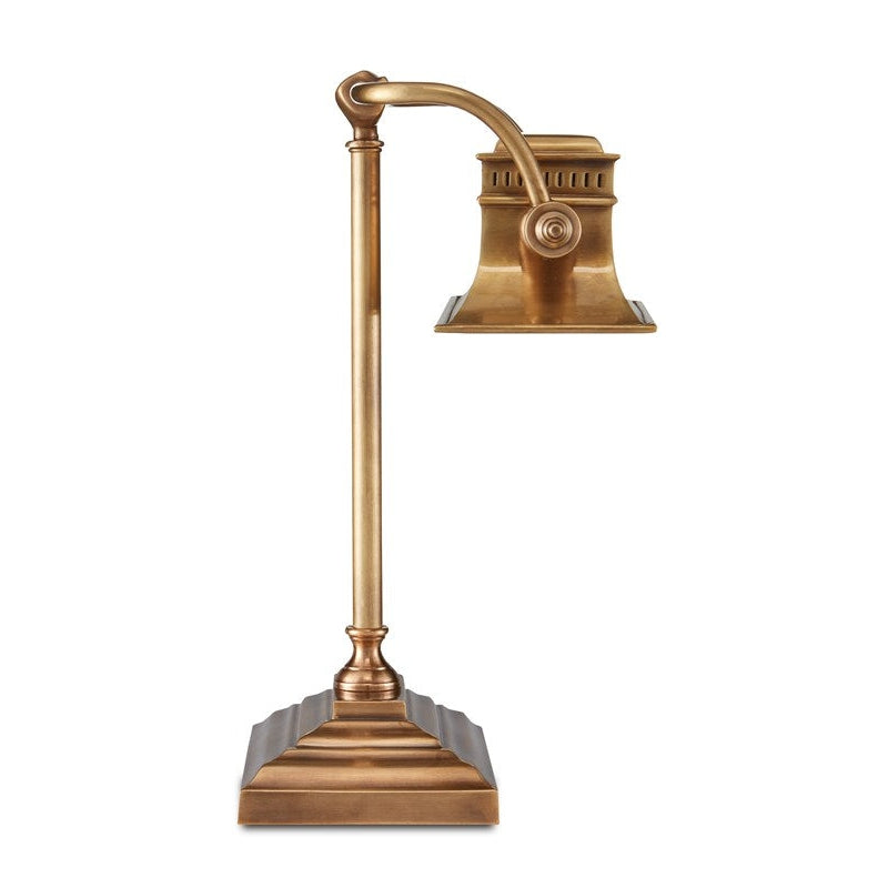 Malvasia Brass Desk Lamp-Currey-CURY-6000-0758-Table Lamps-3-France and Son