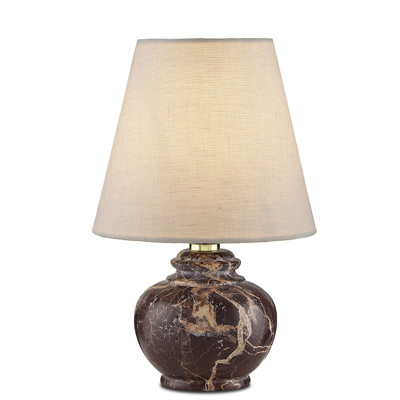 Piccolo Tan Mini Table Lamp-Currey-CURY-6000-0805-Table LampsBrown-2-France and Son