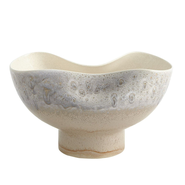 Dented Collection-Global Views-GVSA-1.10808-DecorMedium-Cream Rises-Bowl-6-France and Son
