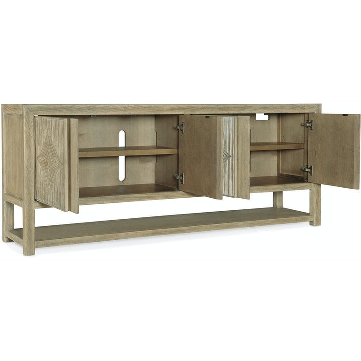 Surfrider Entertainment Console-Hooker-HOOKER-6015-55480-80-Media Storage / TV Stands-3-France and Son