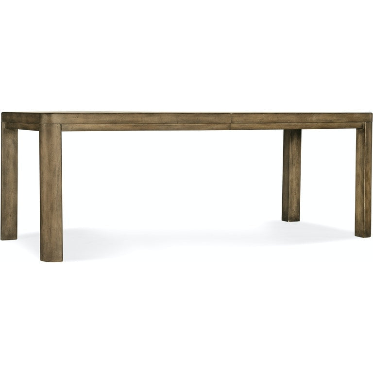 Rectangle Dining Table w/1-18in leaf-Hooker-HOOKER-6015-75207-89-Dining Tables-1-France and Son