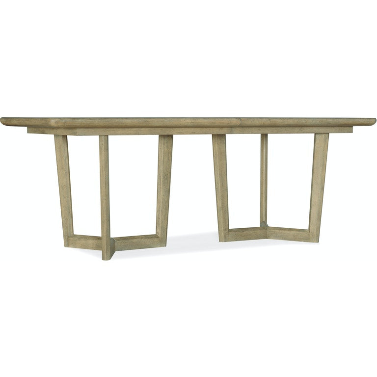 Surfrider Rectangle Dining Table w/2-18in leaves-Hooker-HOOKER-6015-75217-80-Dining Tables-1-France and Son