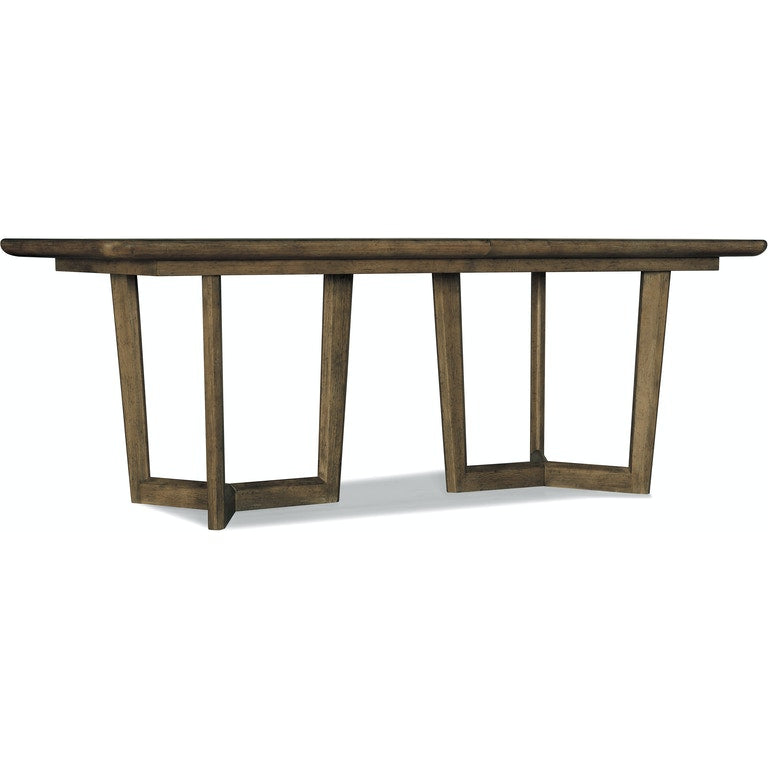 Rectangle Dining Table w/2-18in leaves-Hooker-HOOKER-6015-75217-89-Dining Tables-1-France and Son