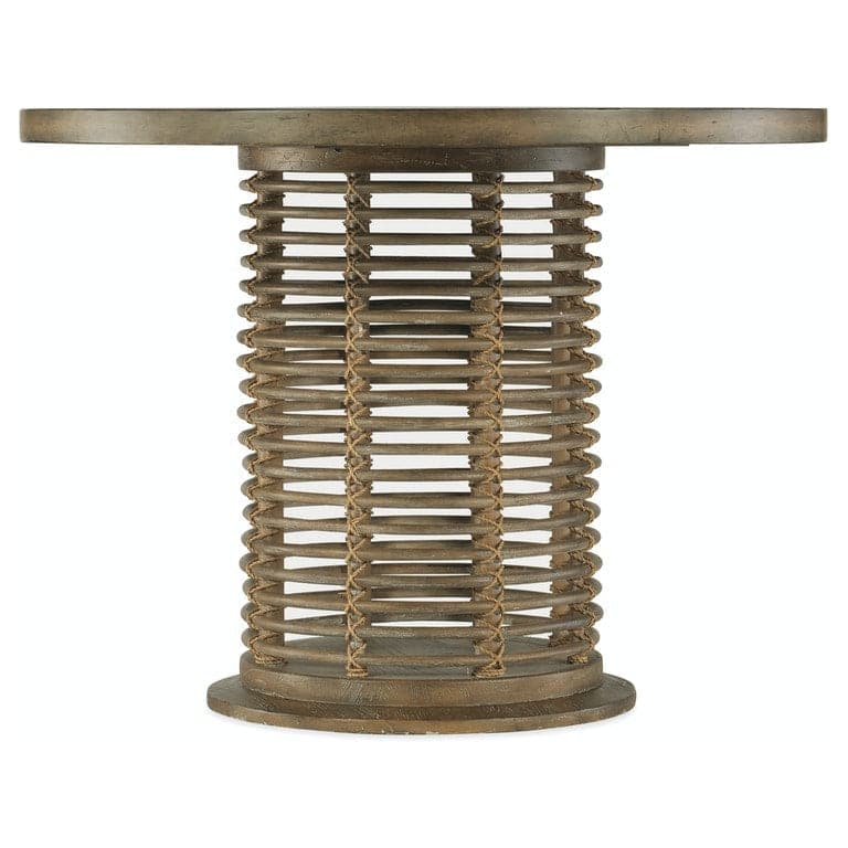 Sundance 48in Rattan Bistro Table-Hooker-HOOKER-6015-75303-89-Dining Tables-1-France and Son