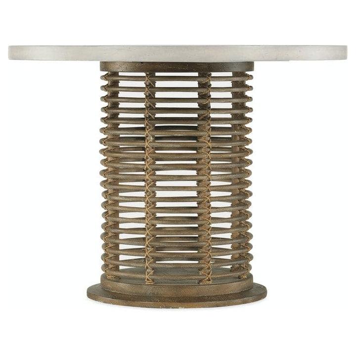 Sundance 48in Rattan Bistro Table-Hooker-HOOKER-6015-75303-89-Dining Tables-4-France and Son