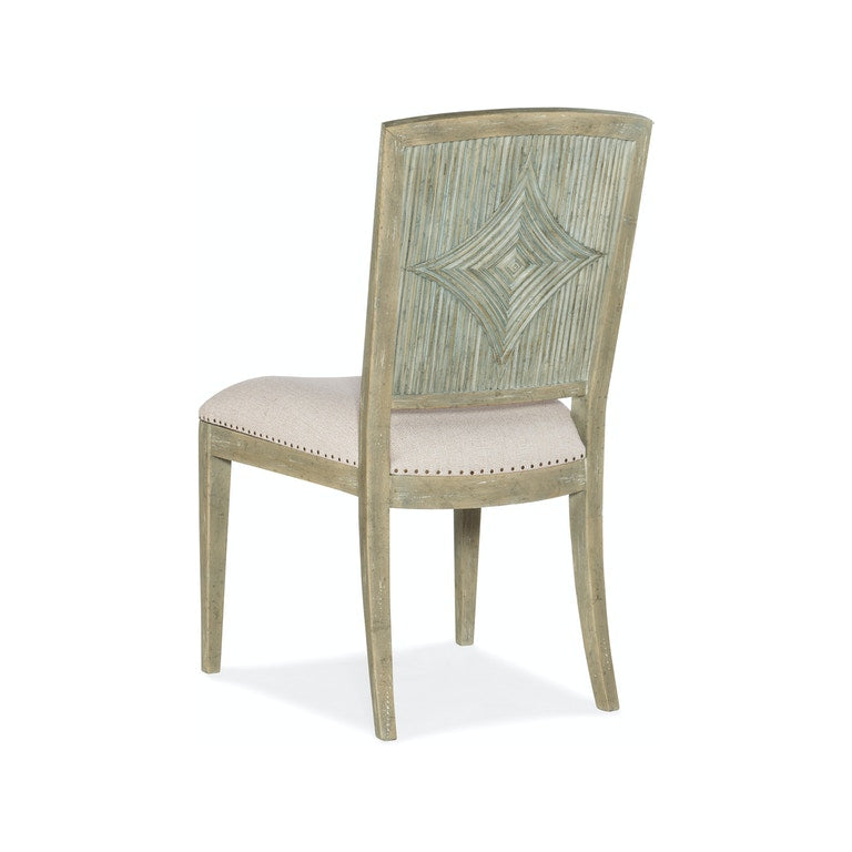 Carved Back Side Chair-Hooker-HOOKER-6015-75411-89-Dining ChairsCliffside-7-France and Son