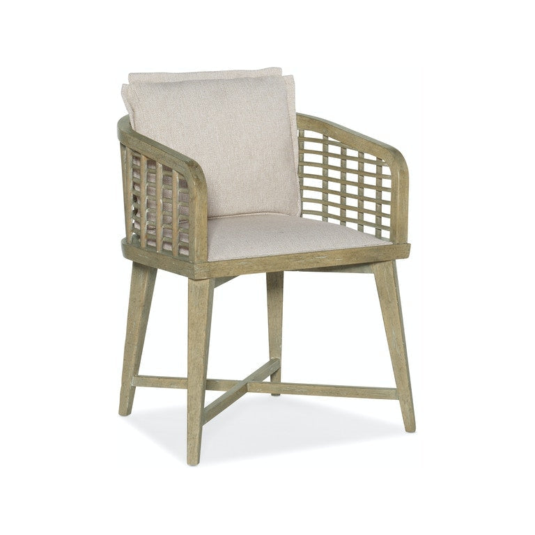 Barrel Back Chair-Hooker-HOOKER-6015-75600-80-Dining ChairsLight Wood-6-France and Son