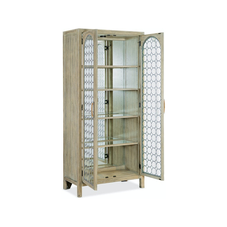 Surfrider Display Cabinet-Hooker-HOOKER-6015-75906-80-Bookcases & CabinetsCream-10-France and Son
