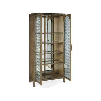 Surfrider Display Cabinet-Hooker-HOOKER-6015-75906-80-Bookcases & CabinetsCream-9-France and Son