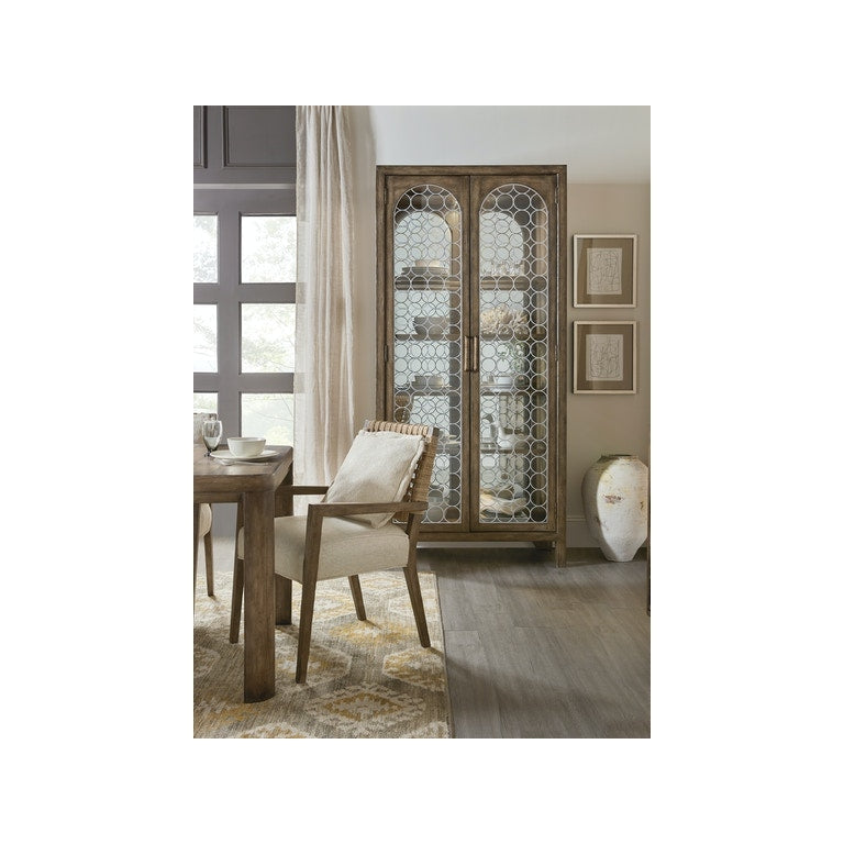 Surfrider Display Cabinet-Hooker-HOOKER-6015-75906-80-Bookcases & CabinetsCream-4-France and Son