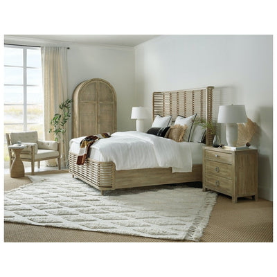 Queen Rattan Bed-Hooker-HOOKER-6015-90250-80-Beds-2-France and Son
