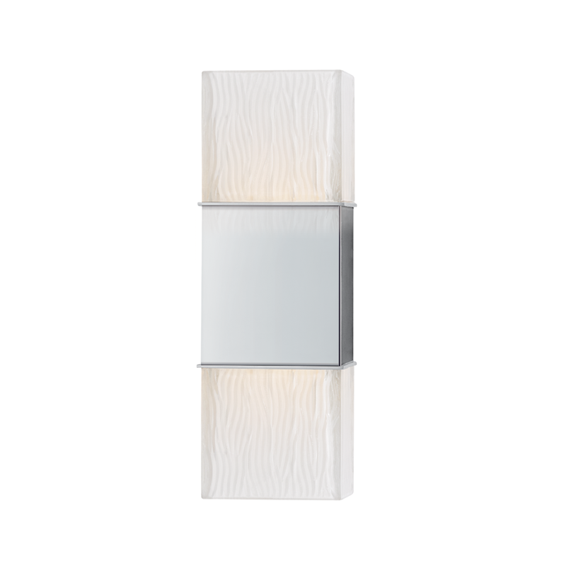 Aurora 2 Light Wall Sconce-Hudson Valley-HVL-282-PC-Wall LightingPolished Chrome-2-France and Son