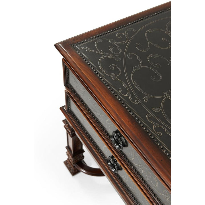 Into the Night Side Table-Theodore Alexander-THEO-6021-005-Side Tables-6-France and Son
