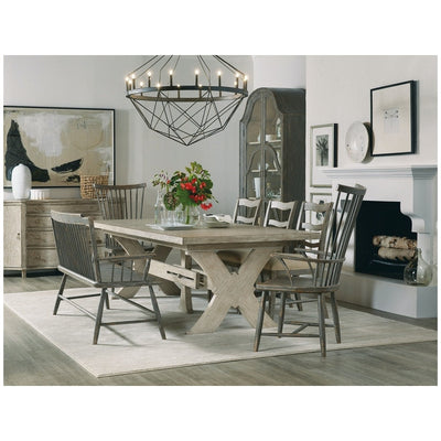 Alfresco Vittorio 80in Rectangle Dining Table-Hooker-HOOKER-6025-75200-80-Dining Tables-2-France and Son