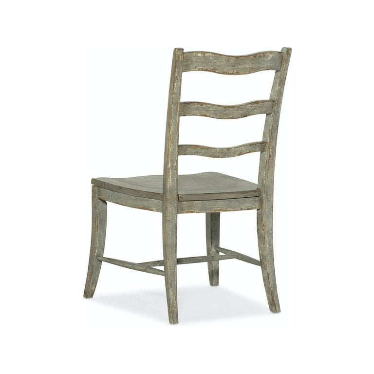 Alfresco La Riva Ladder Back Side Chair-Hooker-HOOKER-6025-75310-90-Dining Chairs-3-France and Son