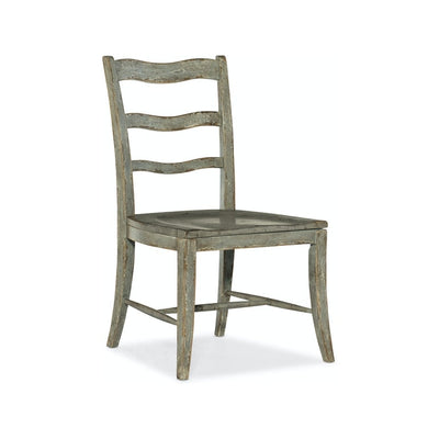 Alfresco La Riva Ladder Back Side Chair-Hooker-HOOKER-6025-75310-90-Dining Chairs-1-France and Son