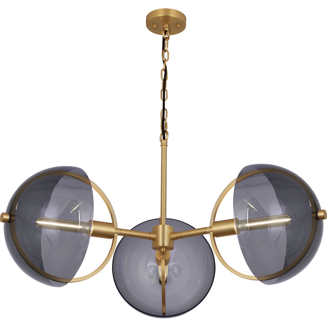 Mavisten Edition Copernica Chandelier-Robert Abbey Fine Lighting-ABBEY-603-Chandeliers-1-France and Son