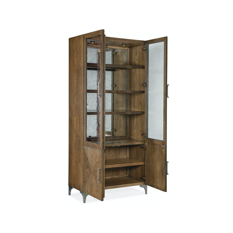 Chapman Display Cabinet-Hooker-HOOKER-6033-75906-85-Bookcases & Cabinets-6-France and Son