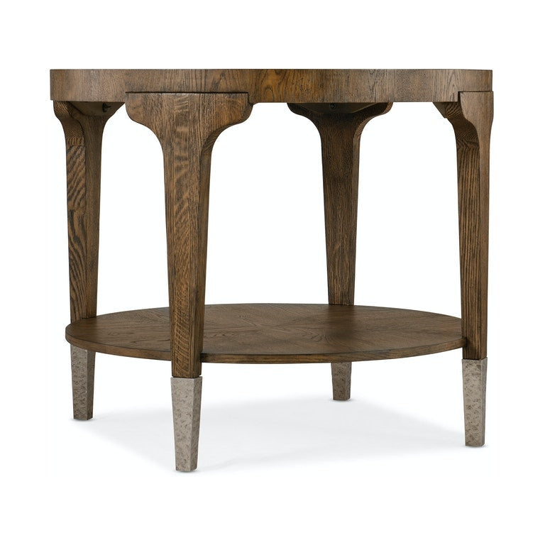 Chapman Round Side Table-Hooker-HOOKER-6033-80116-85-Side Tables-1-France and Son