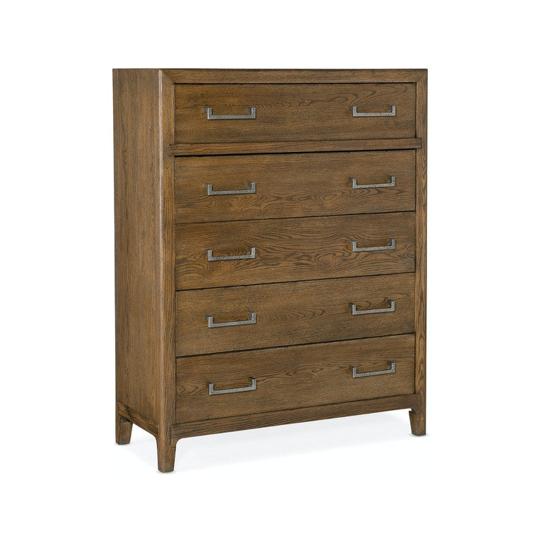 Chapman Five-Drawer Chest-Hooker-HOOKER-6033-90010-85-Dressers-1-France and Son