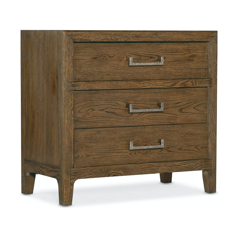 Chapman Three-Drawer Nightstand-Hooker-HOOKER-6033-90016-85-Nightstands-1-France and Son